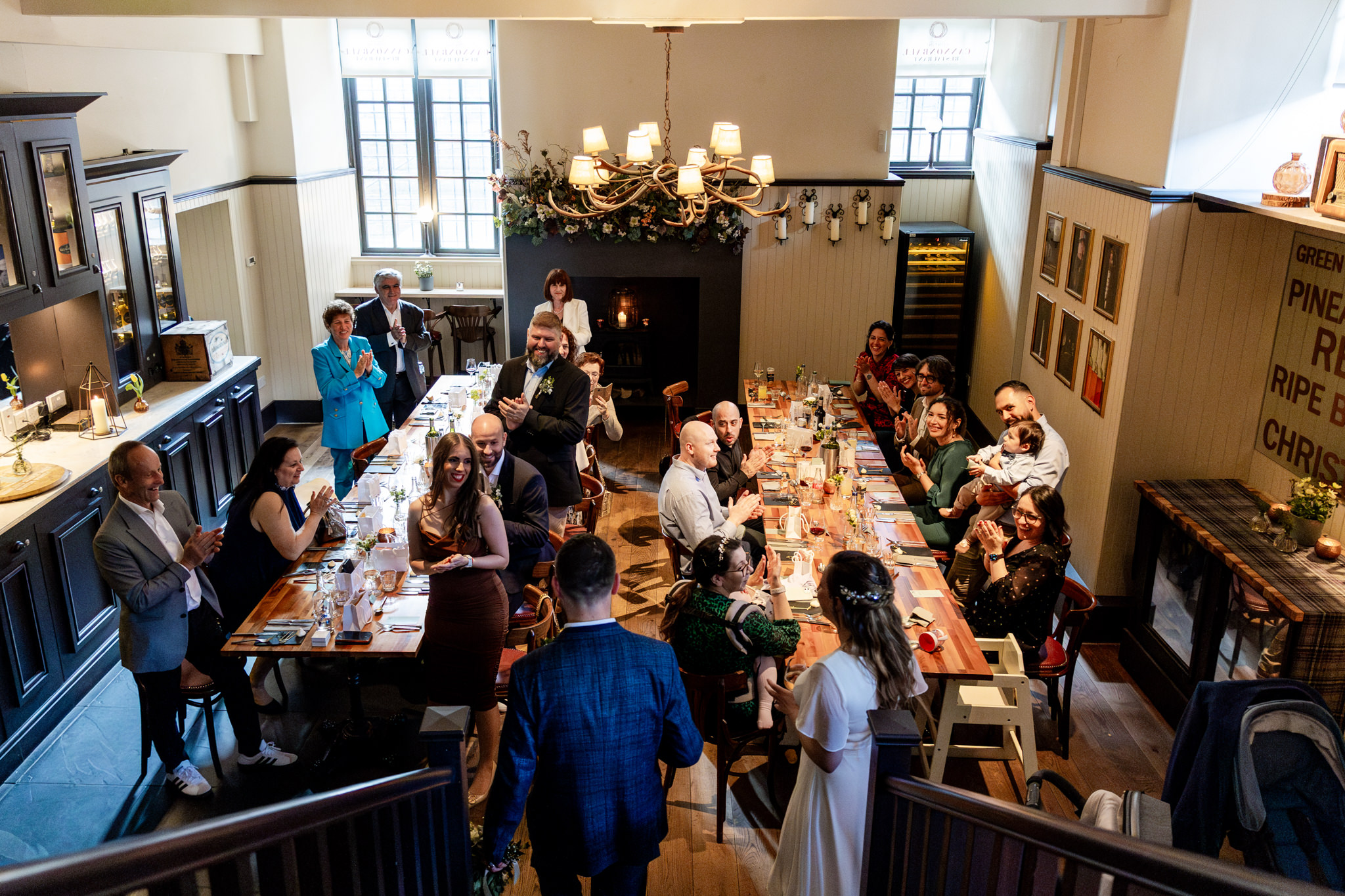 wedding reception at Cannonball Restaurant in Edinburgh