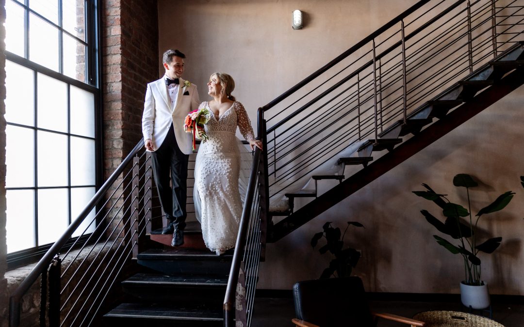 Stunning Photos from a Wedding at Glasgow Engine Works