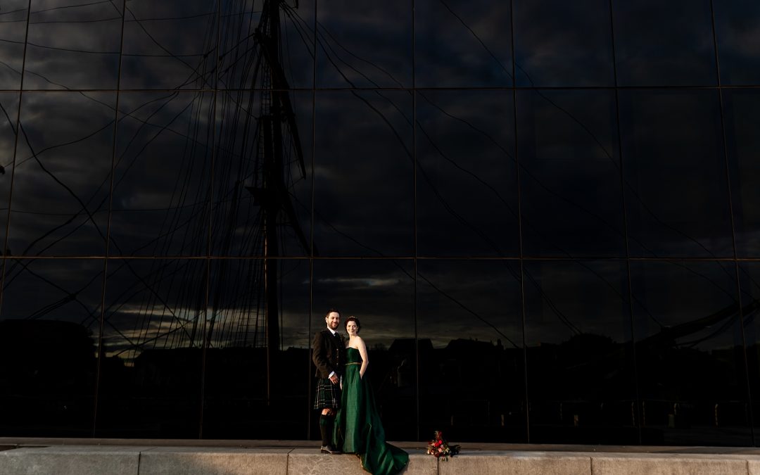 Wonderful Twilight Wedding Photography At The Tall Ship Glenlee, Glasgow