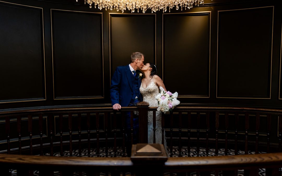 An Amazing Art Deco Inspired Wedding at Boclair House, Glasgow