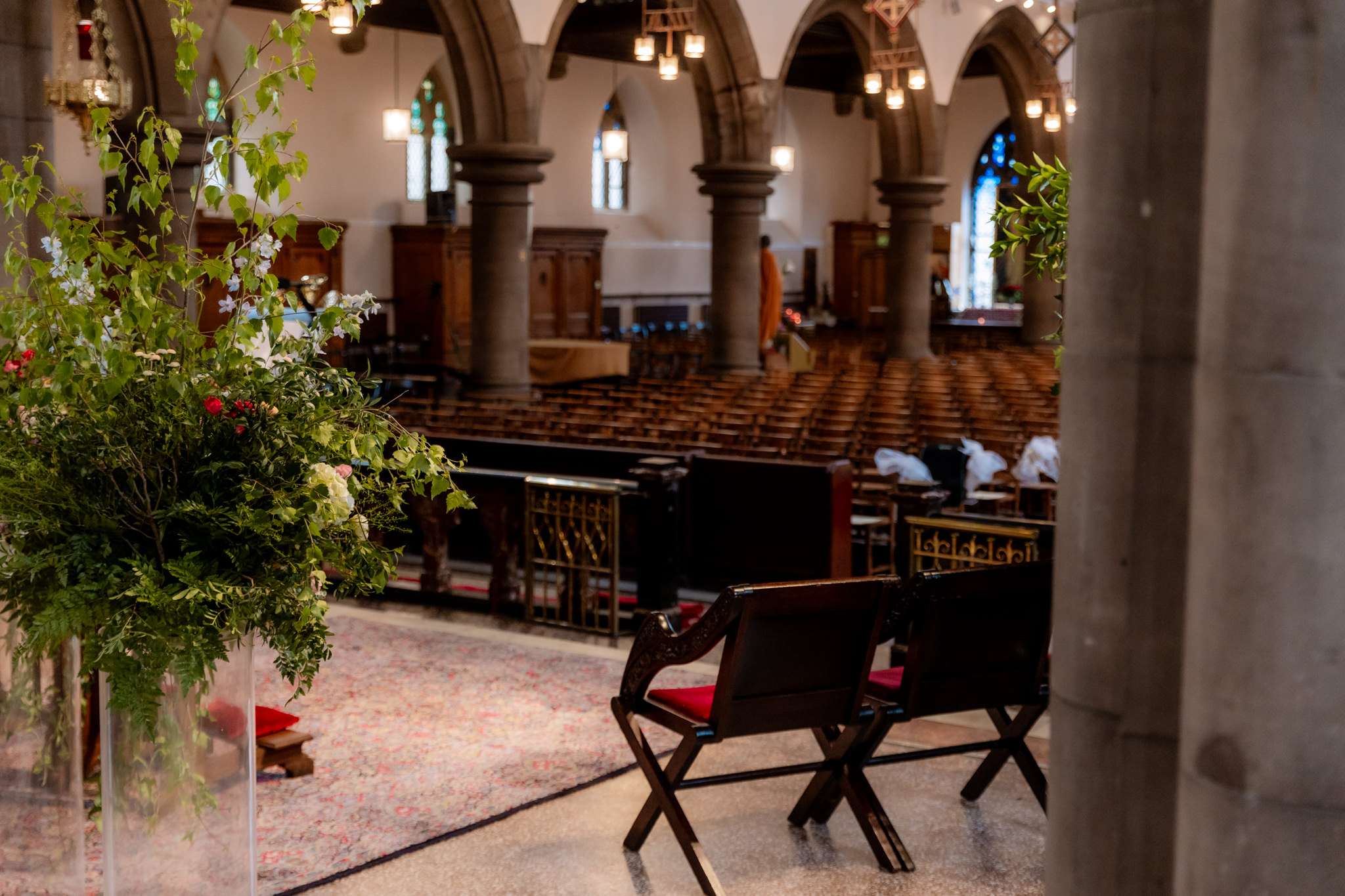 View from Altar at St Mary's Cathedral Edinburgh 
