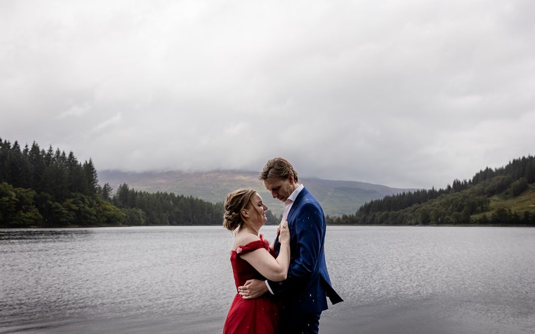 35mm Film Photography from a Loch Lomond Elopement